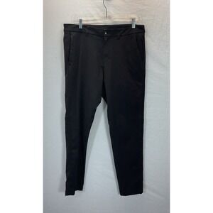 Lululemon ABC Classic-Fit 5 Pocket‎ Pant Wrinkle Resistant Black Men Pants 33x30